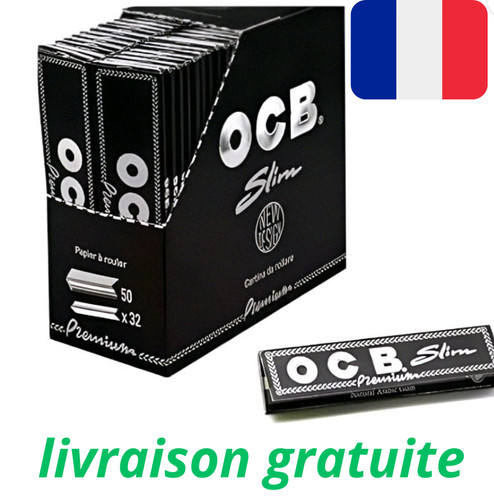 Lot feuilles ocb slim - de,