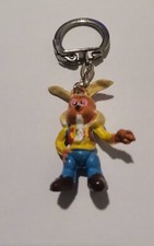 PORTE-CLE  LE LAPIN FLAPI FIGURINE JIM  SÉRIE TV LE  MANÈGE ENCHANTE
