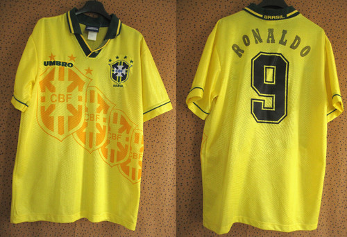 Maillot bresil umbro ronaldo - maillot,