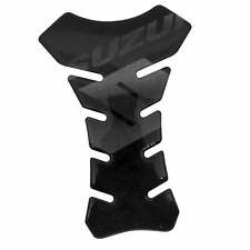 MF1617 Autocollant De Protection De Réservoir Noir Logo SUZUKI Gris 19x13cm