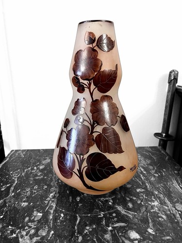 Vase moda art nouveau - daum),