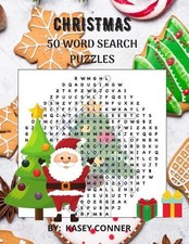 Kasey Conner Puzzle Panda Christmas 50 Word Search Puzzles (Poche)