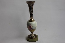 Vase émaux de Limoges et