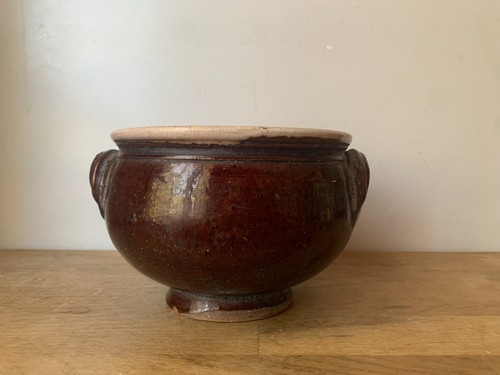 Ancien plat creux cul - en,