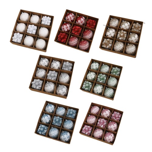 Lot boules noël - lot, 9