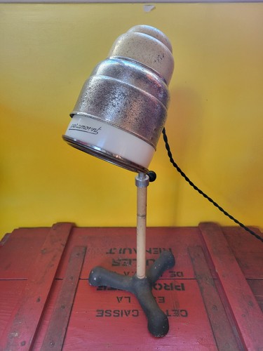 Ancienne lampe casque sèche - ancienne,