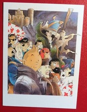 Carte postale pastiche - postale,
