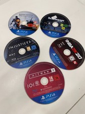 5x PLAYSTATION 4 Ps4 Jeux Paquet Rayé Réparation Non Actif Originale