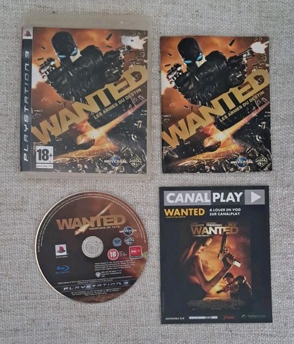 Jeu rare ps3 wanted - jeu,