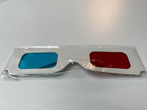 Lunette anaglyphe rouge - lunette, 3d