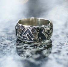 BAGUE ACIER INOXYDABLE  VIKING