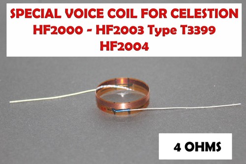 Replacement voice coil tweeter - coil,