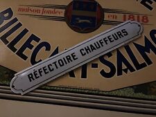 Ancienne Plaque Émaillée