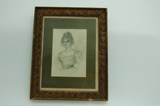 Ancien dessin , crayon de