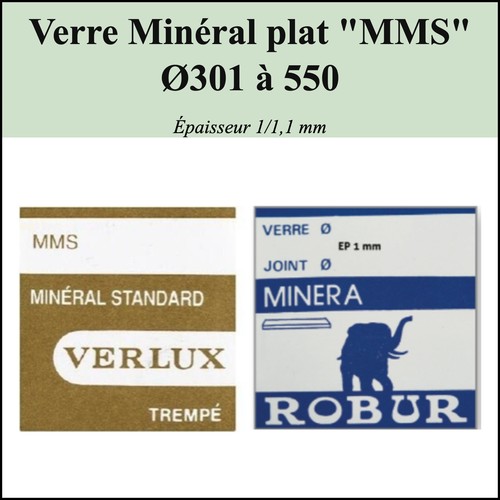 Verre montre minéral - verre,