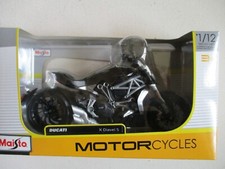 MAISTO MINIATURE MOTO 1/12 DUCATI X DIAVEL S NOIRE