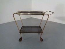 Chariot À Thé En Laiton