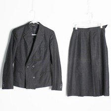 Ensemble De Costume Rayé Noir