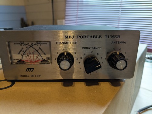 Mfj 971 portable tuner - mfj-971, hf
