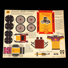 MAQUETTE BOLIDES D'AUTREFOIS 28 - TACOT SHELL BERRE CARTON DURYEA 1893