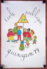 Affiche publicitaire ancienne