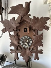 Ancienne Pendule Coucou poids balancier non Tester