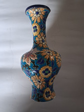 Emaux de longwy Vase Soliflore