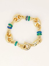 Bracelet maille grain de