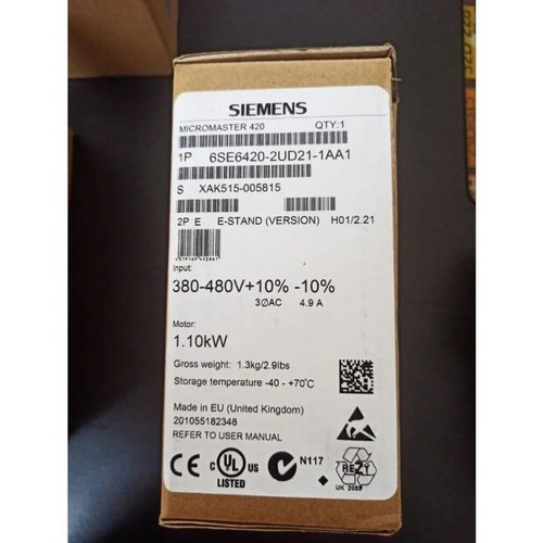 New siemens micromaster420 - new,