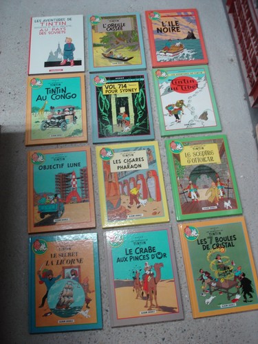 Les aventures tintin lot - aventures, tintin-