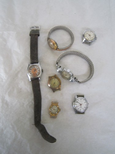 Lot montres vintage - 7, pax