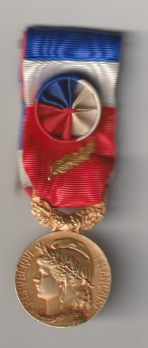 Médaille honneur travail - médaille,honneur-,