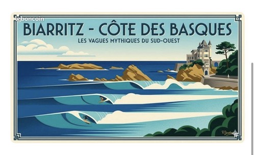 Affiche poster spot surf - affiche,
