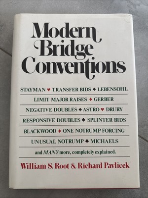 Modern bridge convention livre - convention,