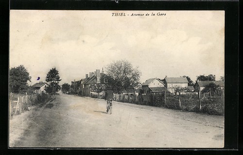 Cpa thiel avenue gare - de, la