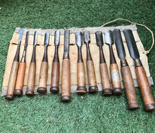 Ensemble de ciseaux à bois outil de menuiserie vintage NOMI fabriqué par un f...