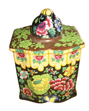 Boite à thé ancienne