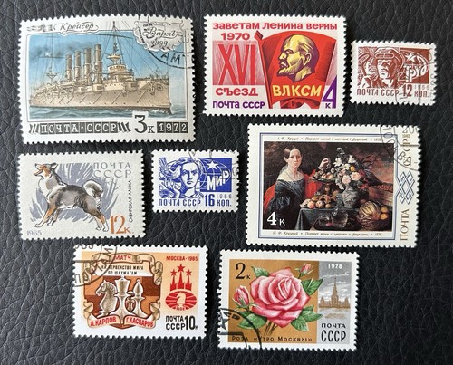 Lot timbres de - de, 8