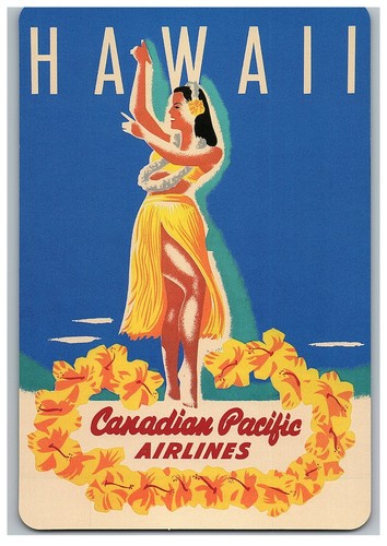Hula girl airlines voyage - hula,