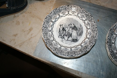 Assiette parlante gien - assiette,