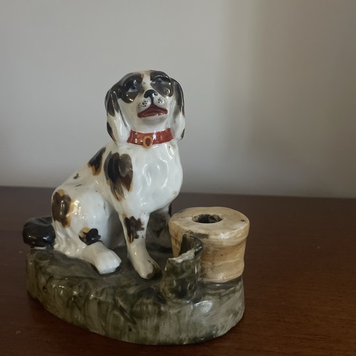 Encrier chien king charles - encrier,