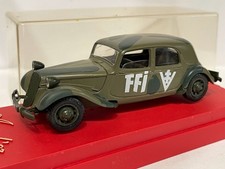 SOLIDO Citroen Traction 15 FFi LIBERATION PARIS LIMITED EDITION A 1:43 Diecast