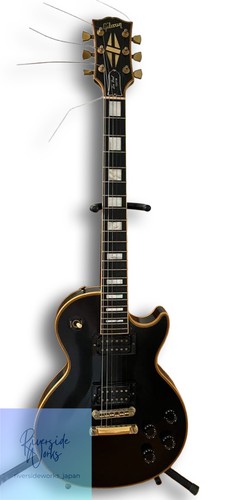 Gibson les paul custom - les, black