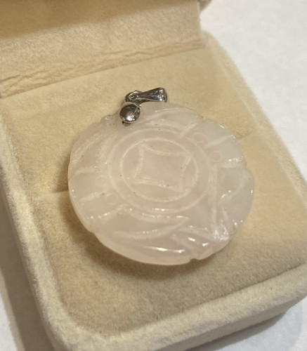 Main sculpté blanc jade - main,