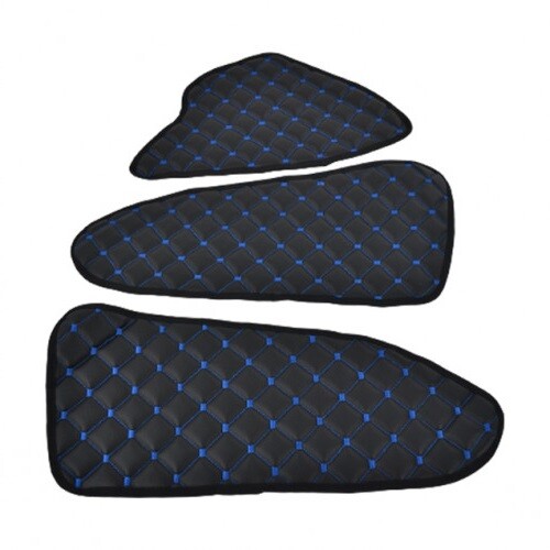 Porte noir bleu - noir, points