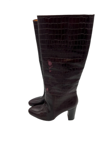 Bottes équitation cuir - bottes,