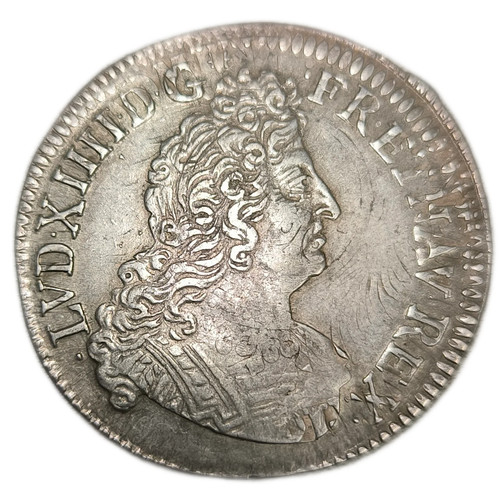 Louis xiv demi - xiv,, demi-écu