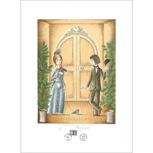 Peynet raymond lithographie - raymond,