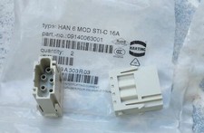 Connecteurs harting - 2x,