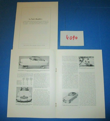 4090 nash rambler - n°4090,
